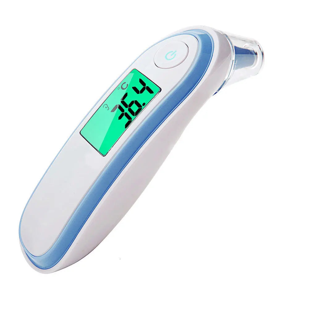 JYHealth Medical Household Infrared Digital Ear and Forehead Non-contact Laser Body Thermometer LCD Baby Adult Fever Temperature