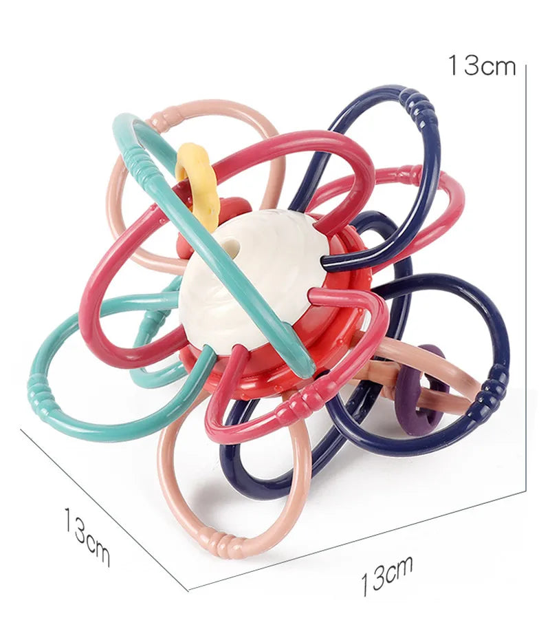 Baby Rattles Toys Newborn Sensory Teether Baby Development Games Educational Infant Toys For Babies Baby Toys 0 6 12 Months