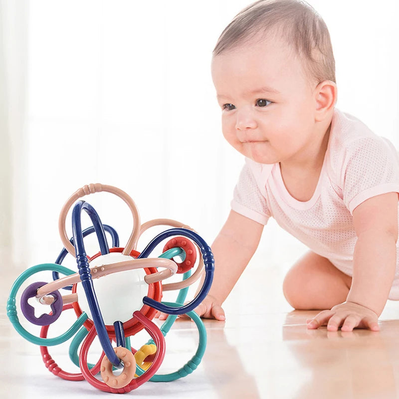 Baby Rattles Toys Newborn Sensory Teether Baby Development Games Educational Infant Toys For Babies Baby Toys 0 6 12 Months