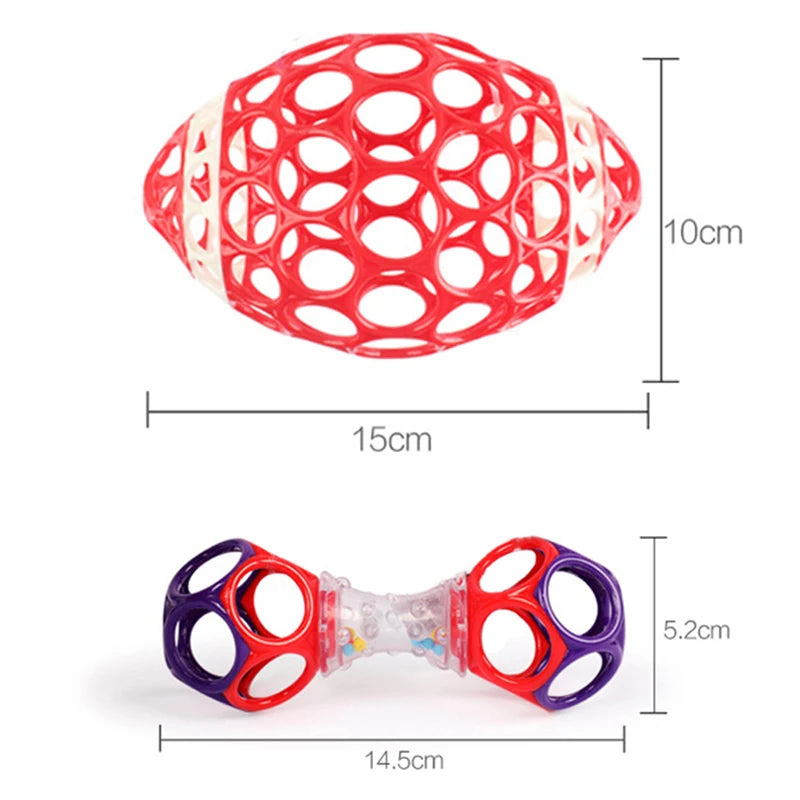 Baby Rattles Toys Newborn Sensory Teether Baby Development Games Educational Infant Toys For Babies Baby Toys 0 6 12 Months