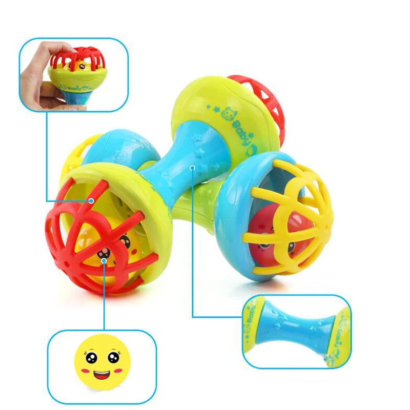 Baby Rattles Toys Newborn Sensory Teether Baby Development Games Educational Infant Toys For Babies Baby Toys 0 6 12 Months