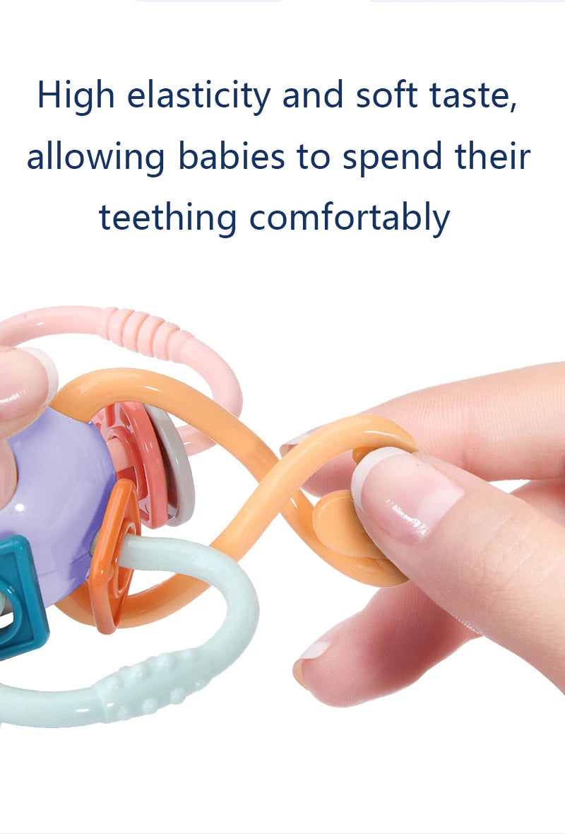 Baby Rattles Toys Newborn Sensory Teether Baby Development Games Educational Infant Toys For Babies Baby Toys 0 6 12 Months