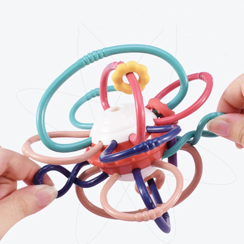 Baby Rattles Toys Newborn Sensory Teether Baby Development Games Educational Infant Toys For Babies Baby Toys 0 6 12 Months
