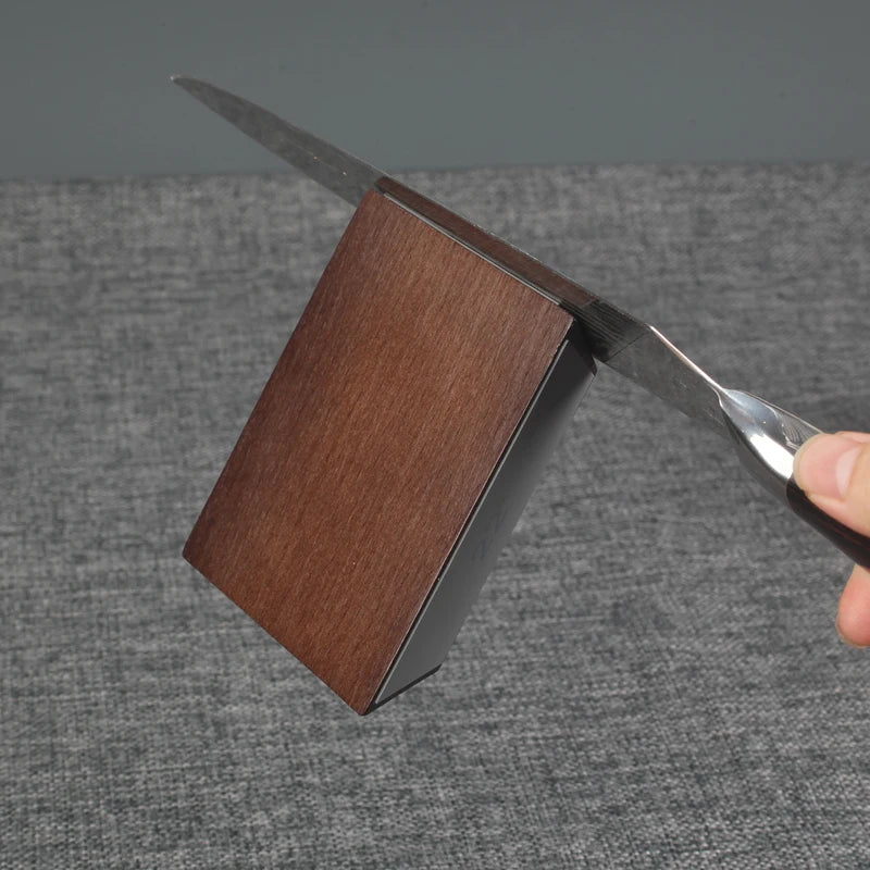 Magnetic Rolling Knife Sharpener Diamond Sharpening Stone Wood Kitchen Grinding System 15 20 Degrees Angle Roller Accessory