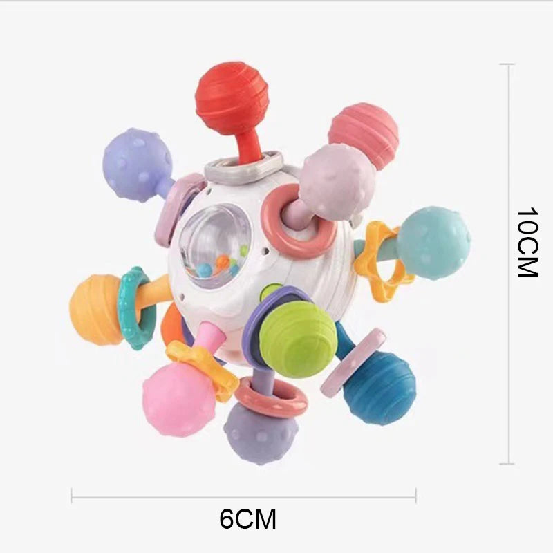 Baby Rattles Toys Newborn Sensory Teether Baby Development Games Educational Infant Toys For Babies Baby Toys 0 6 12 Months