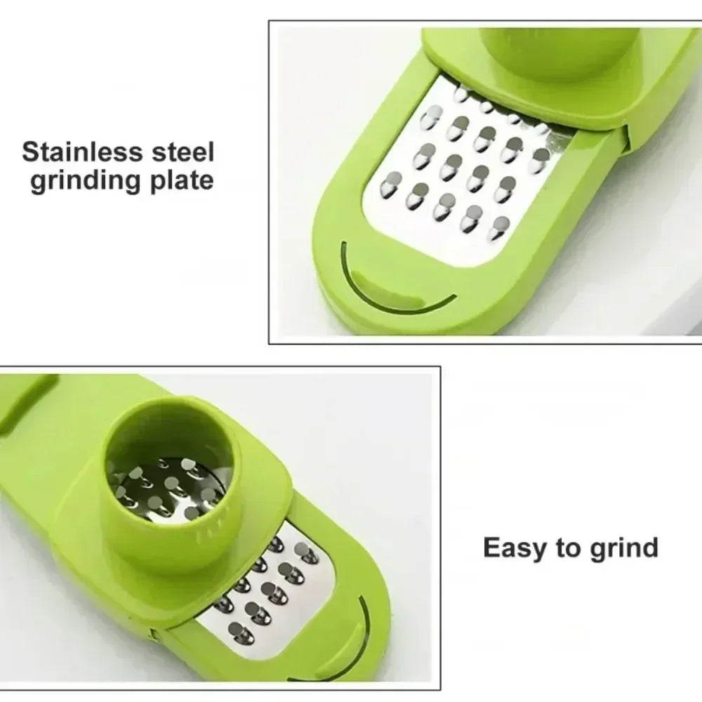 Creative Multifunctional Mini Garlic Grater Grinding Grater Slicer Baking Tool Kitchen Accessories Ginger Garlic Grinding Grater