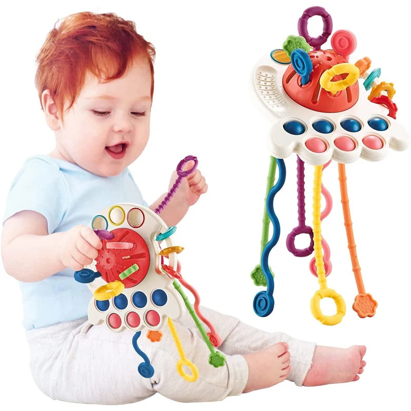 Baby Rattles Toys Newborn Sensory Teether Baby Development Games Educational Infant Toys For Babies Baby Toys 0 6 12 Months