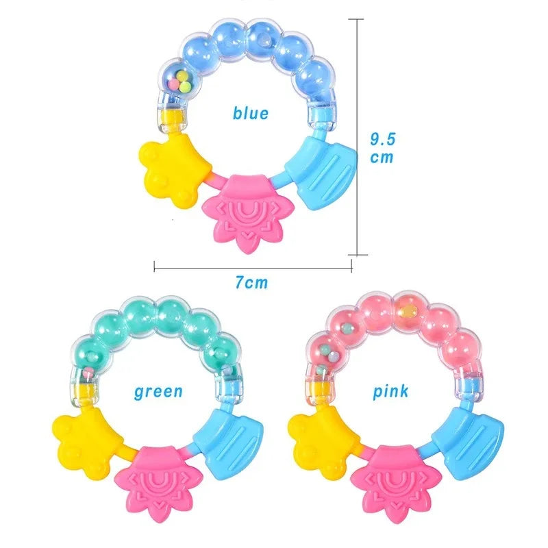 Baby Rattles Toys Newborn Sensory Teether Baby Development Games Educational Infant Toys For Babies Baby Toys 0 6 12 Months